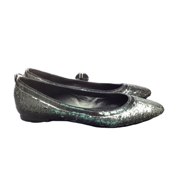 Talbots Sparkly sequin woman’s flats size 6 EUC - Picture 2 of 6